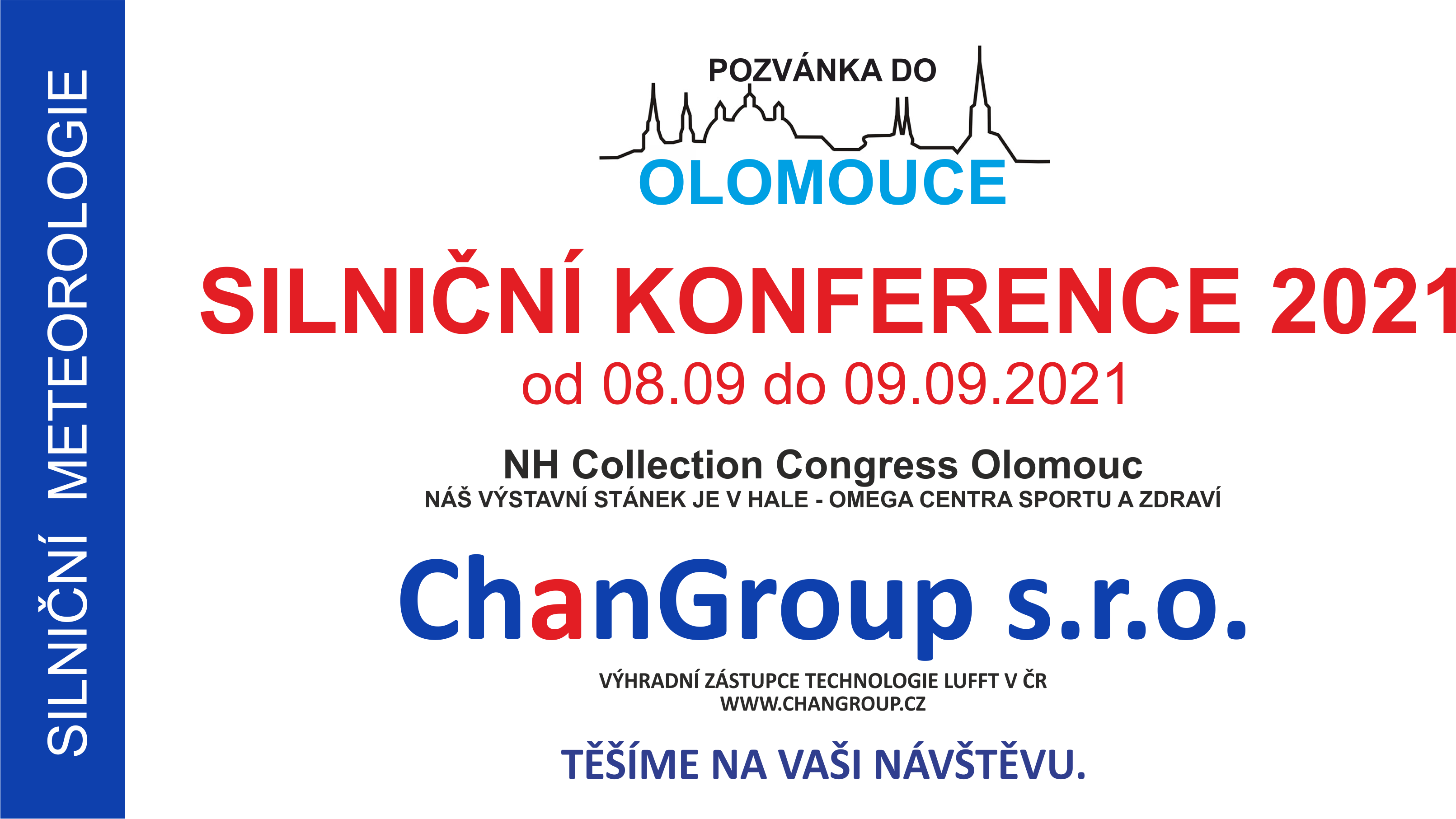 Pozvánka na Silniční konferenci v Olomouci 2021